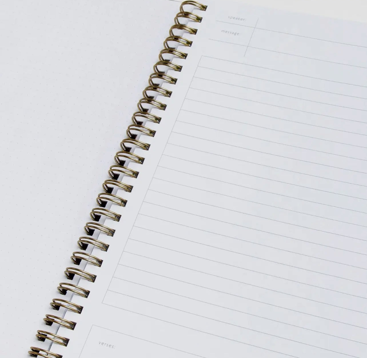 Church Notes Co. Bible Study Notebook - Tan
