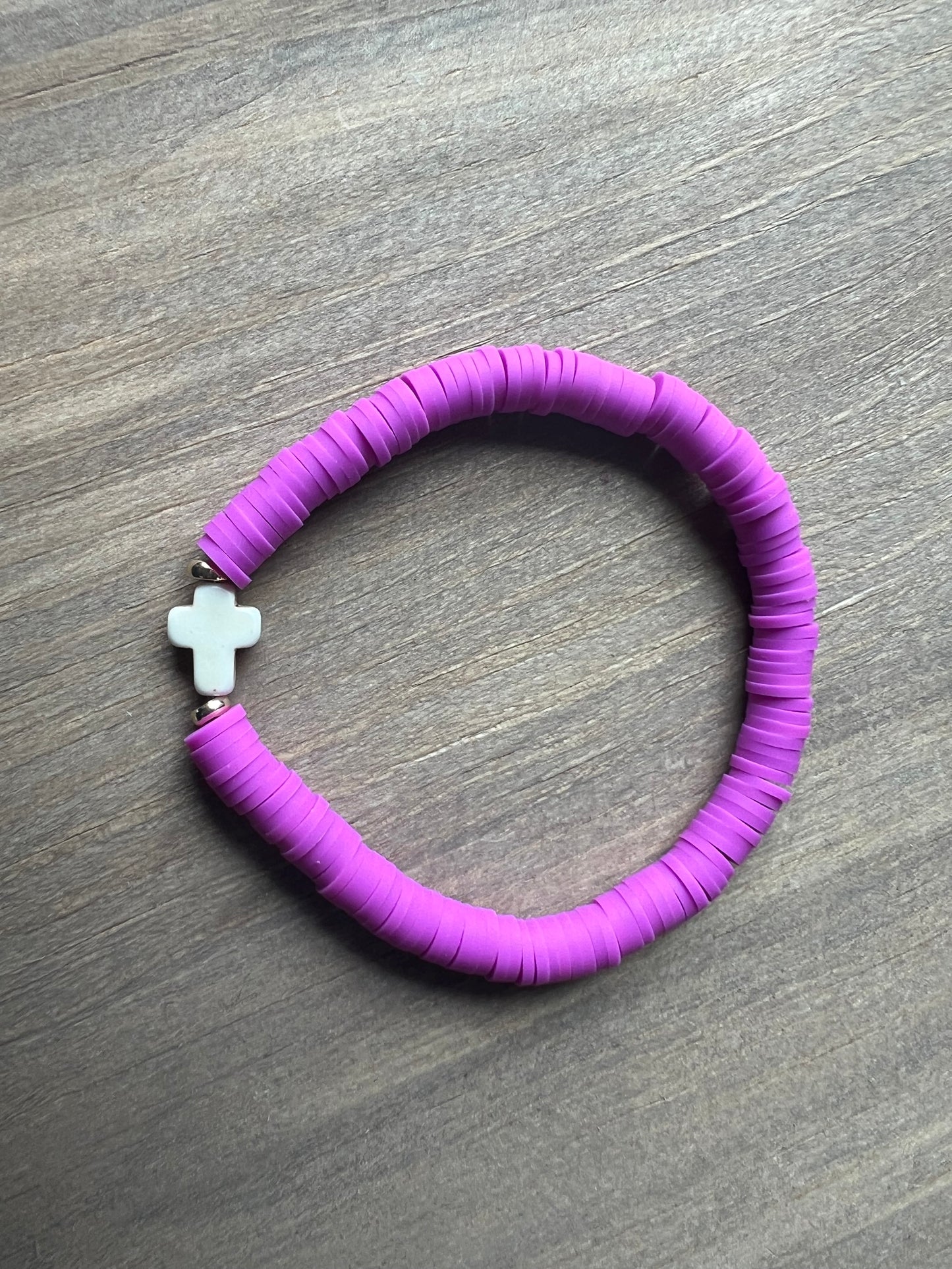 Neon Cross Bracelet