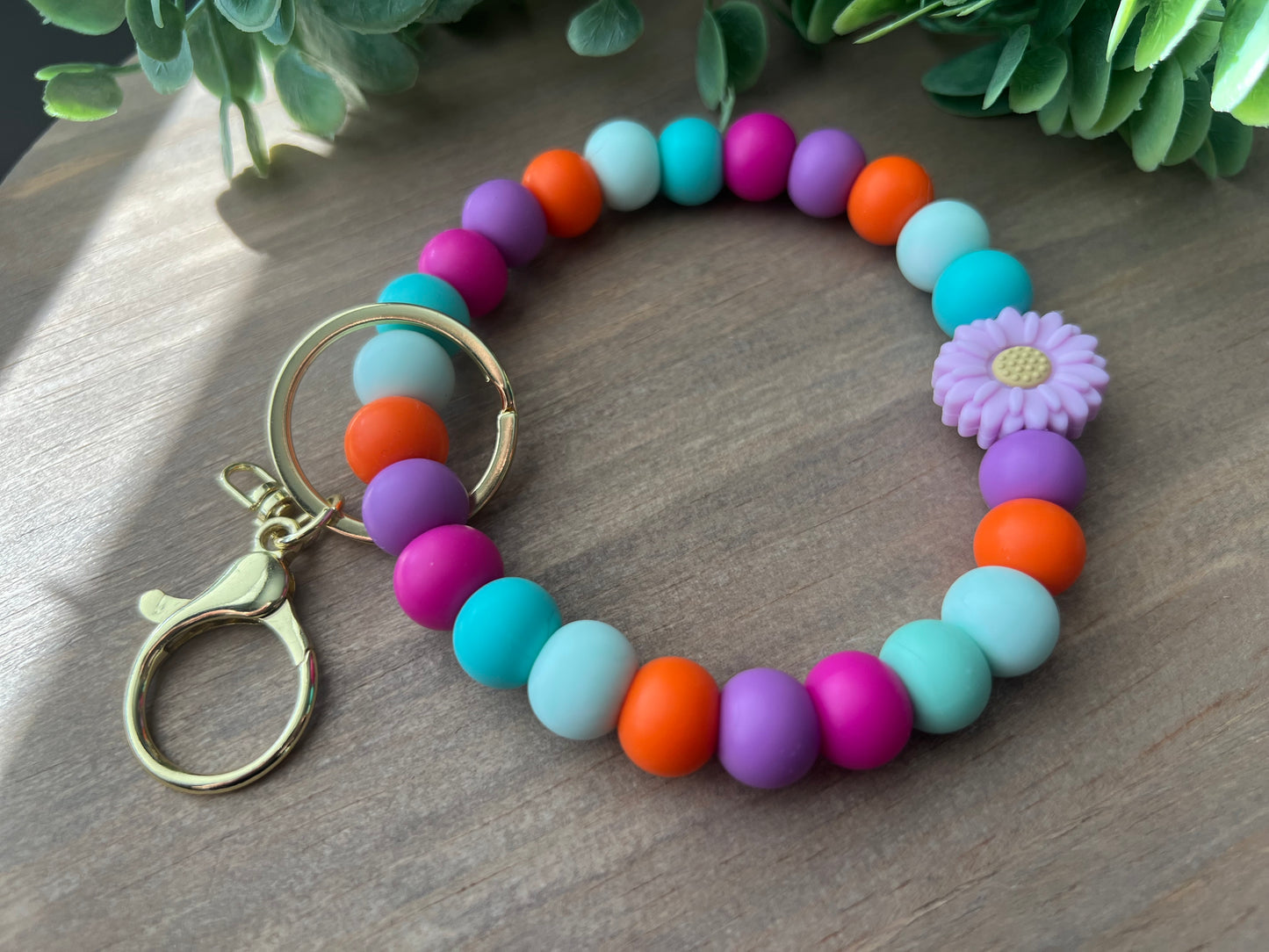 Flower Pop Wristlet