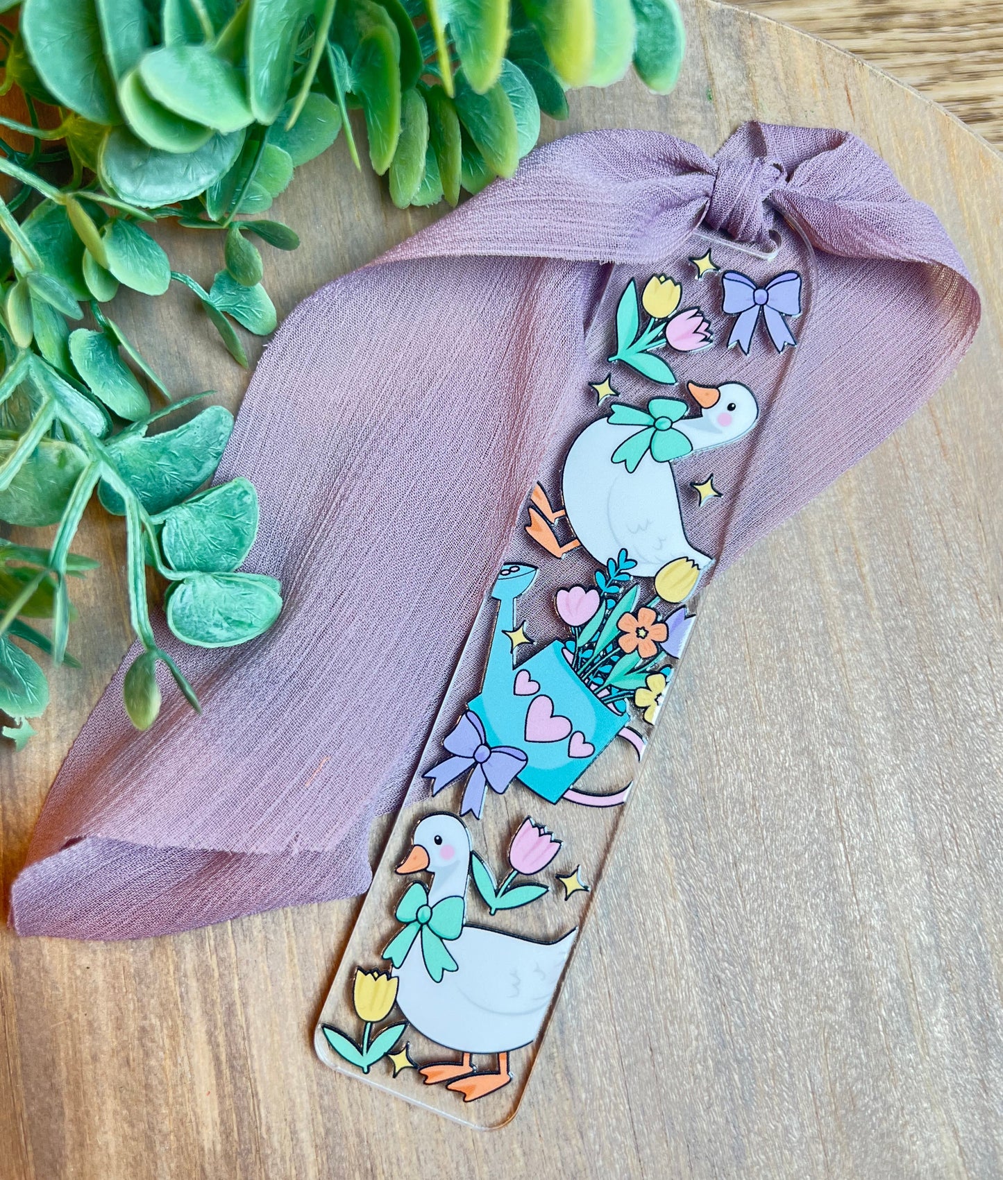 Garden Ducks Bookmark