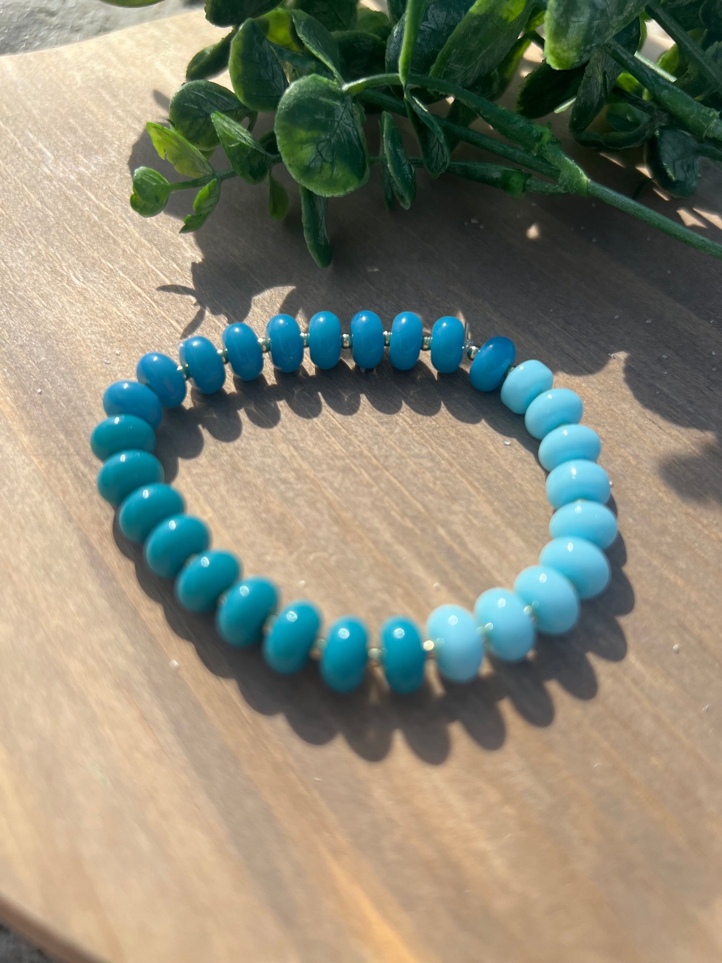 Ombre Glass Bracelet