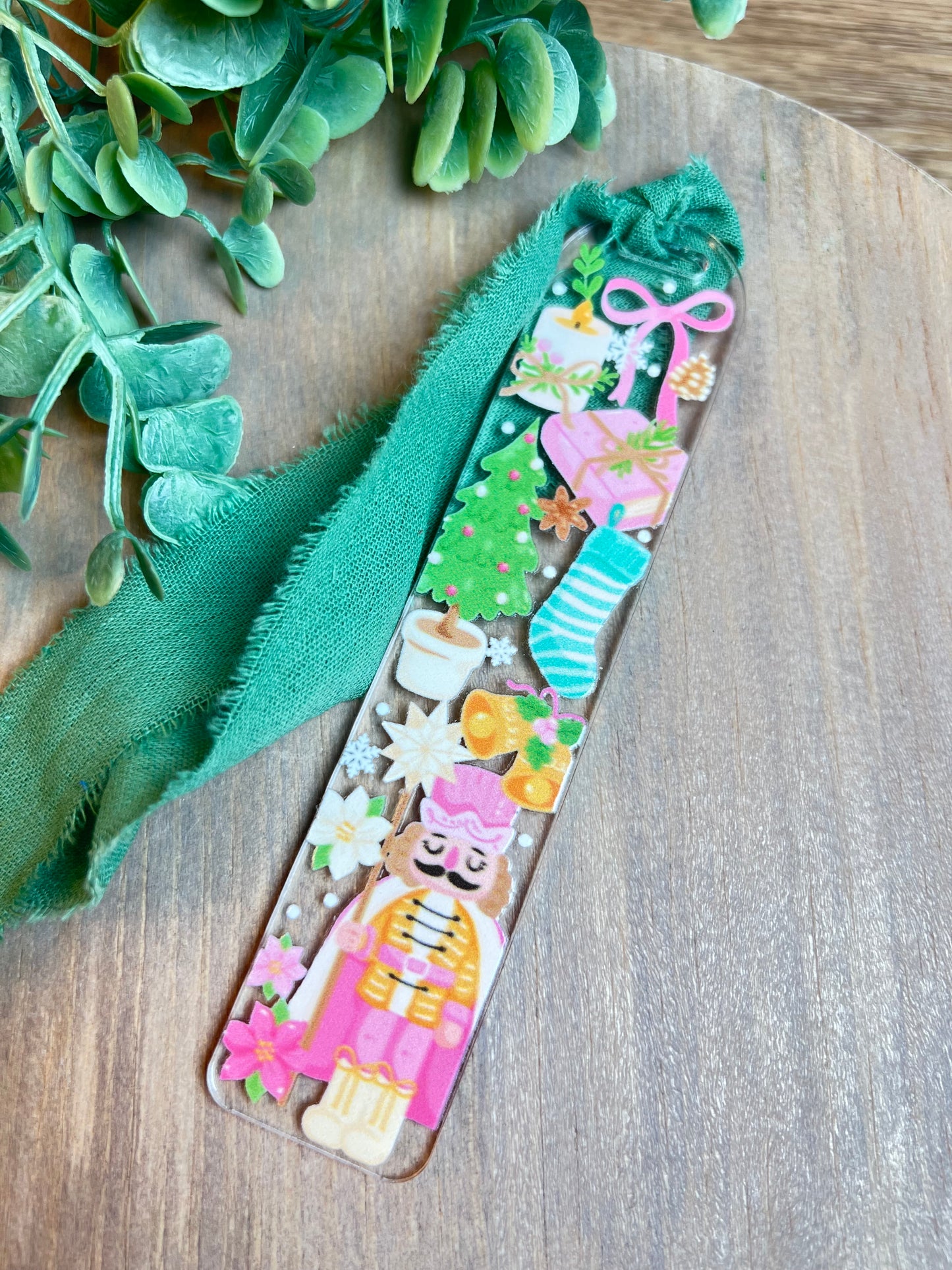 Pink Nutcracker Bookmark