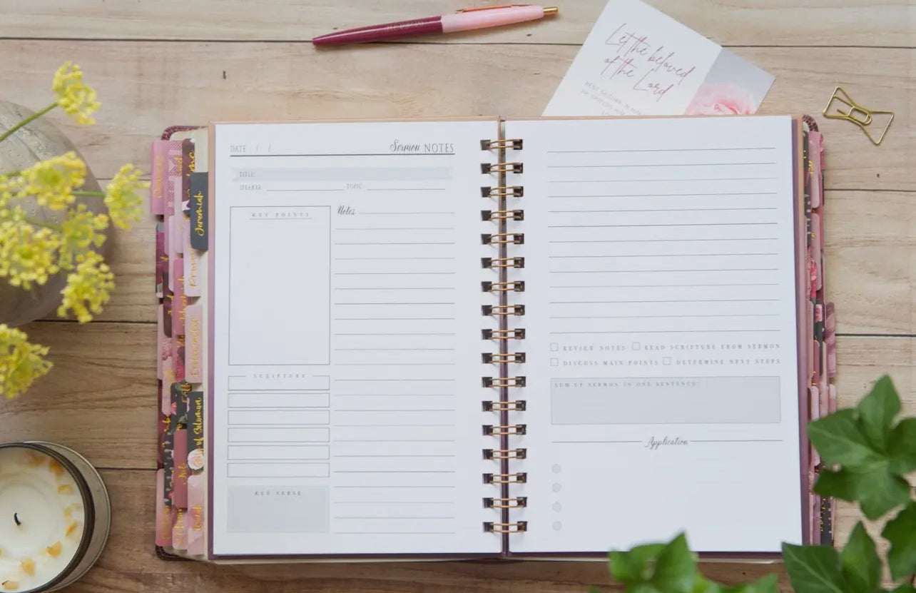 Sermon Notes Journal