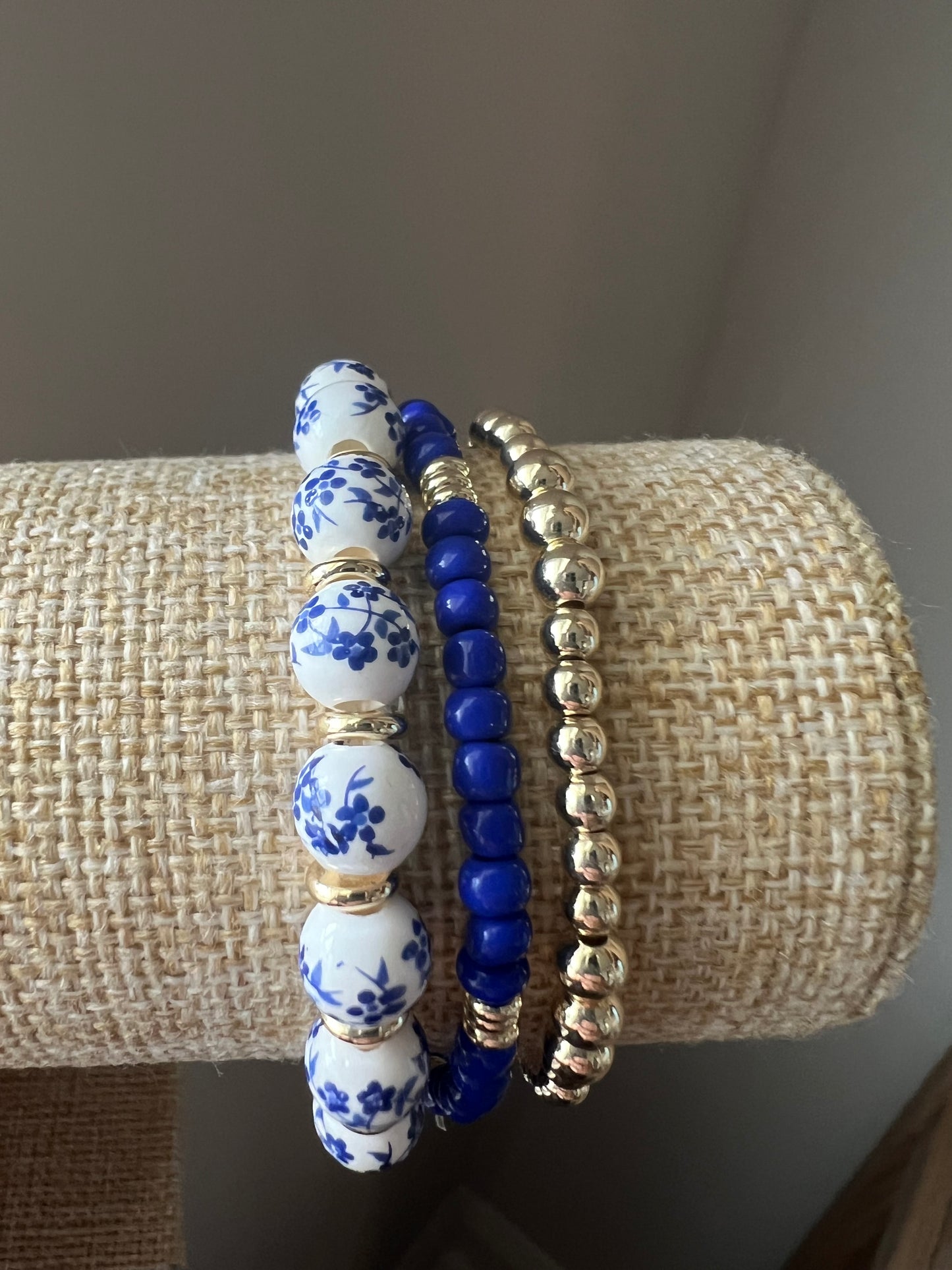 Blue Floral Stack