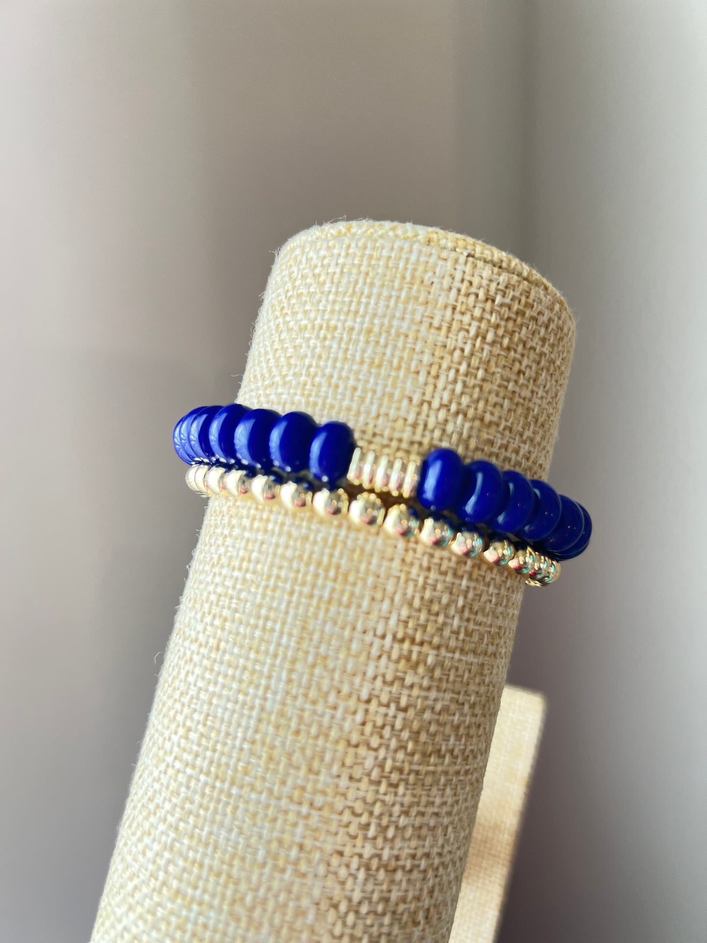 Navy + Gold Stack