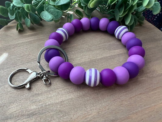 Purple Pop Wristlet