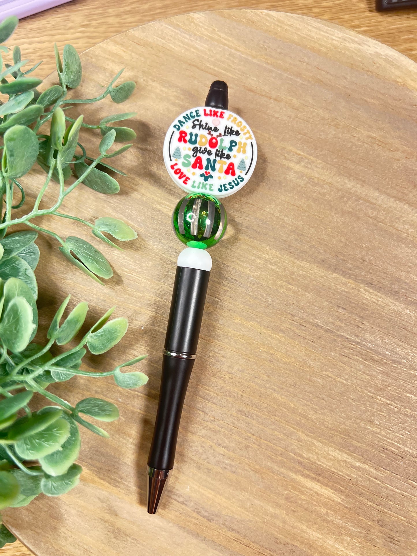 Beaded Refillable Pen
