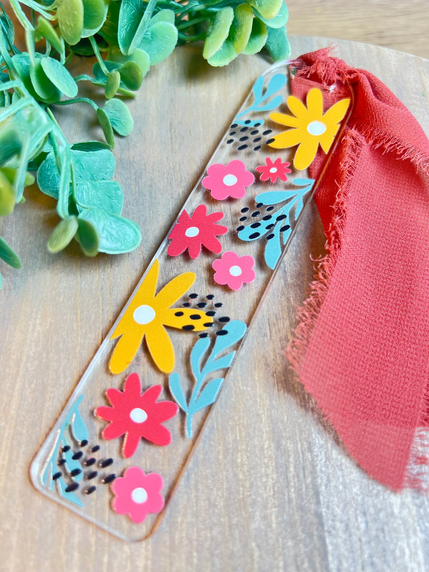 Boho Flower Bookmark
