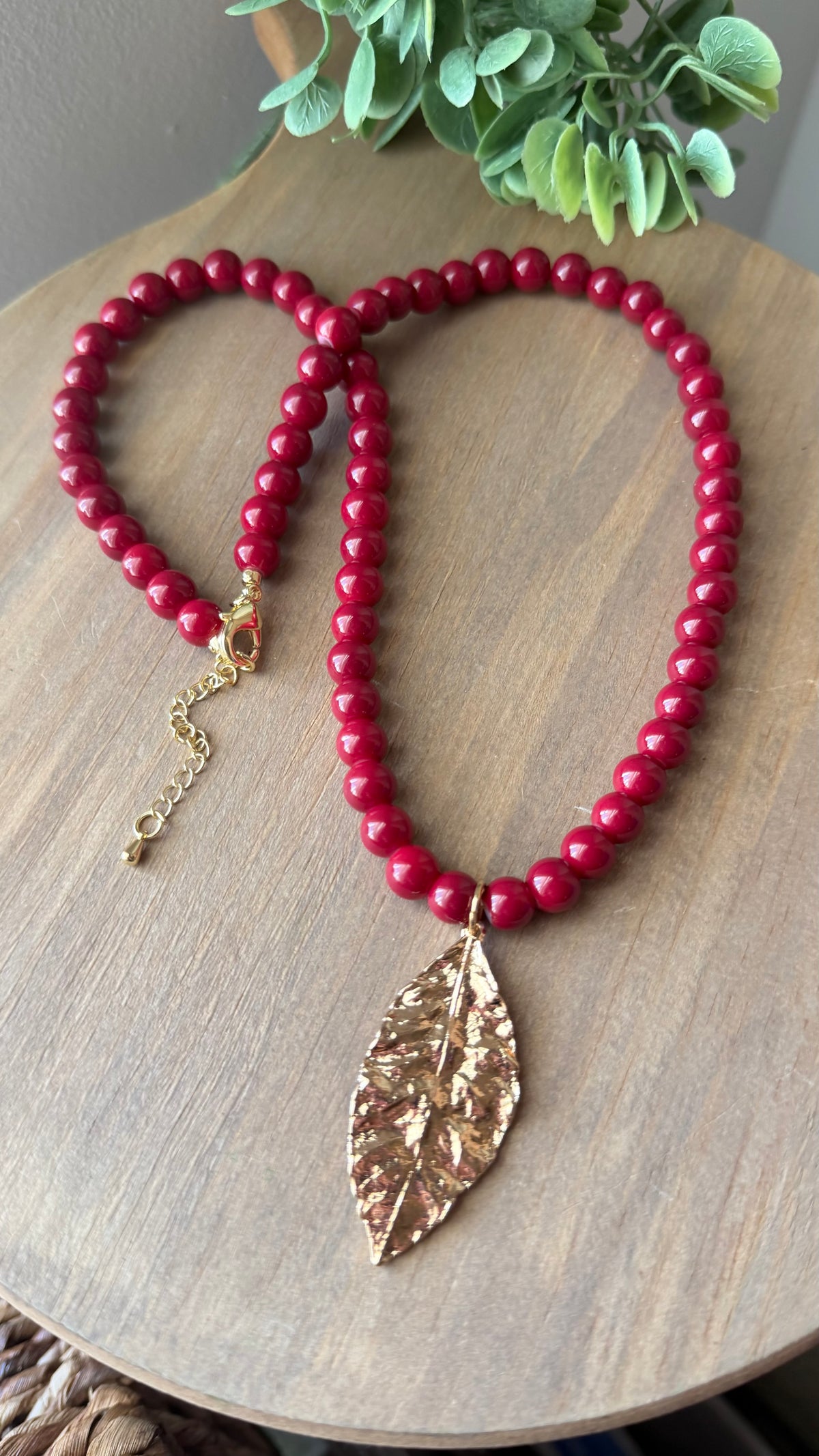 Autumn Leaf Necklace