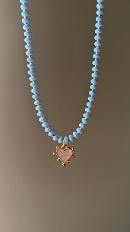 Sweetheart Blue Child’s Necklace