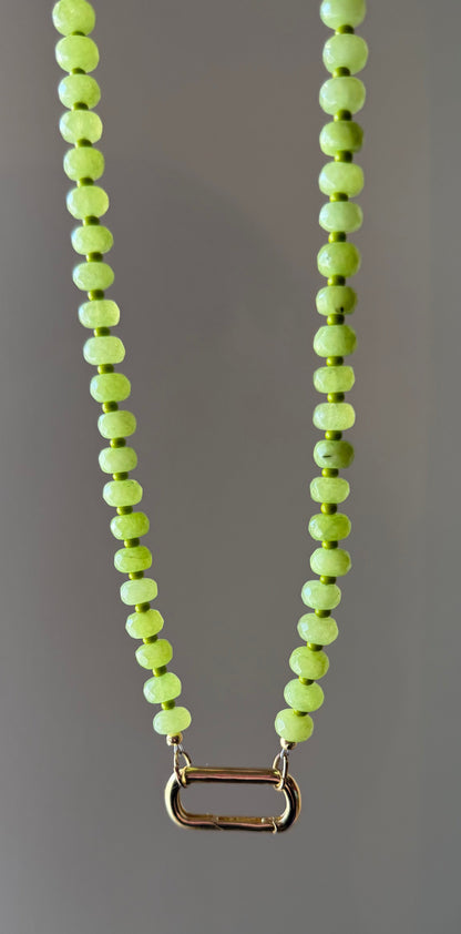 Key Lime Necklace
