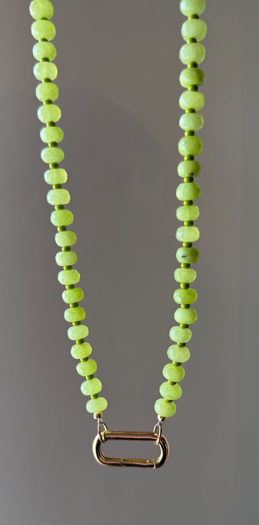 Key Lime Necklace