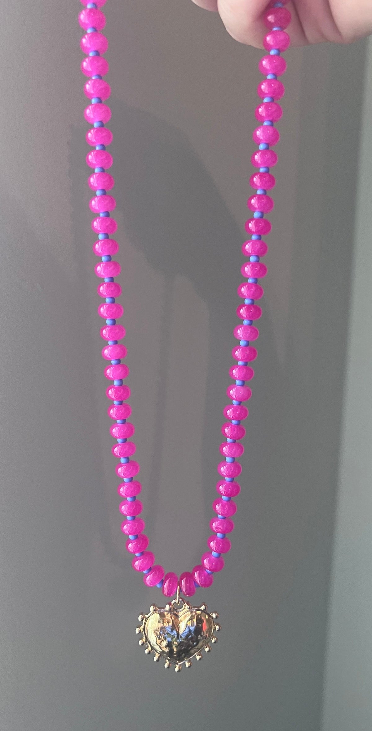 Berry Heart Necklace