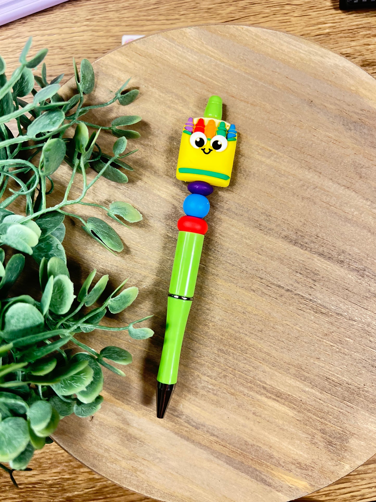 Beaded Refillable Pen