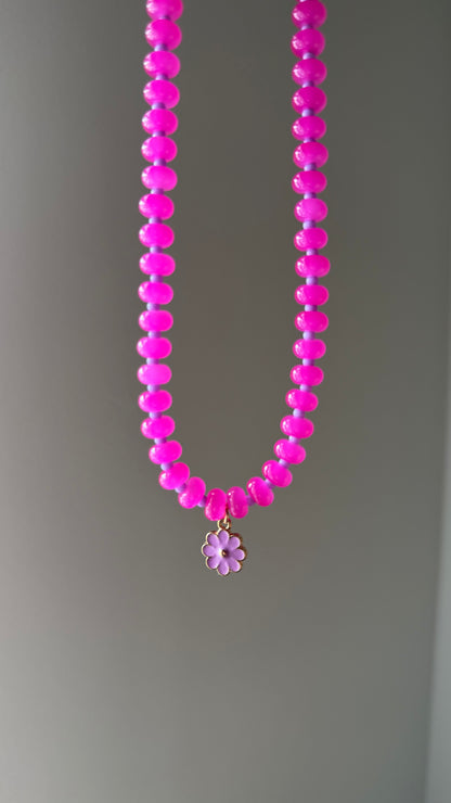 Pink Petal Child’s Necklace