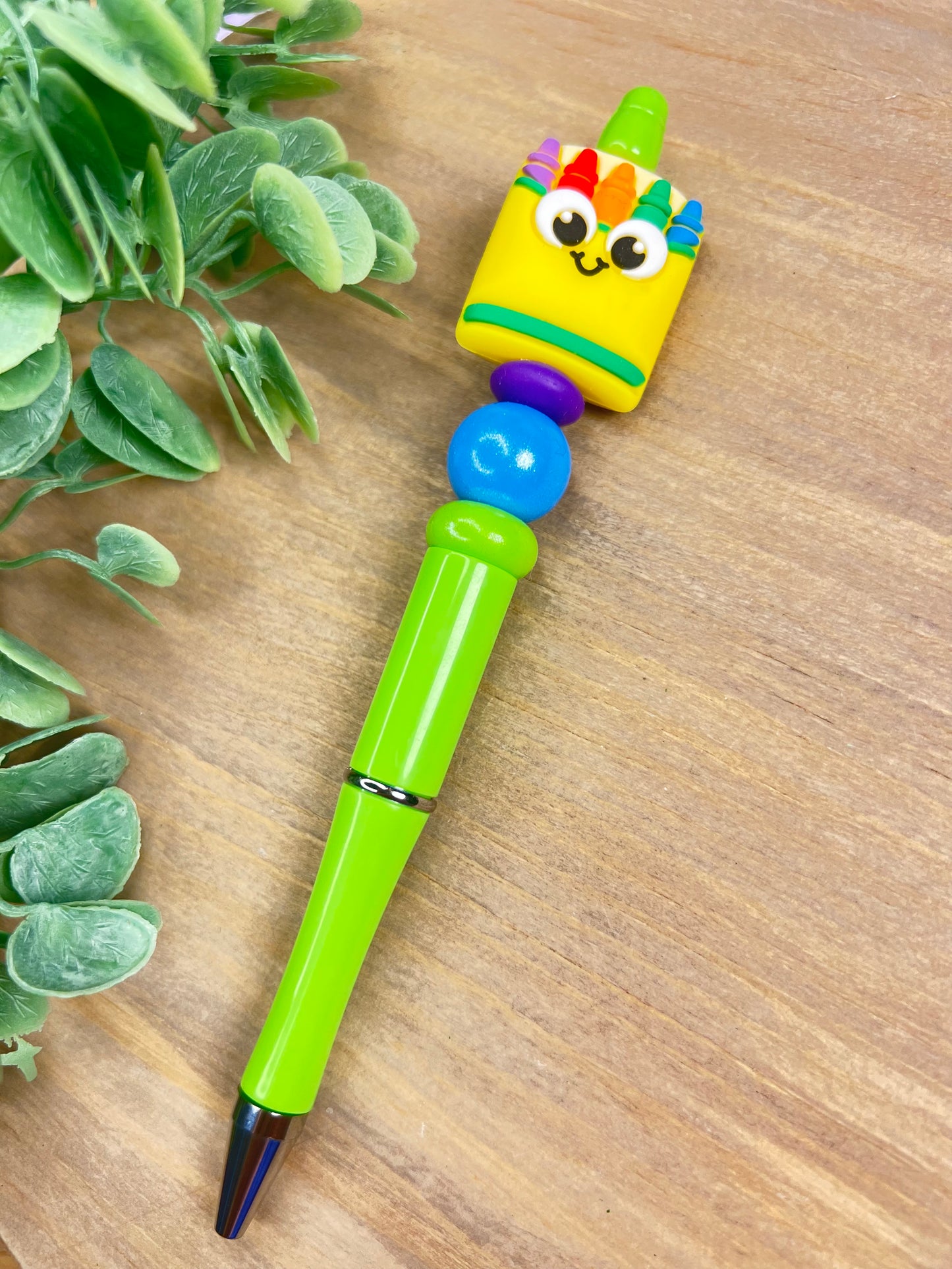 Beaded Refillable Pen