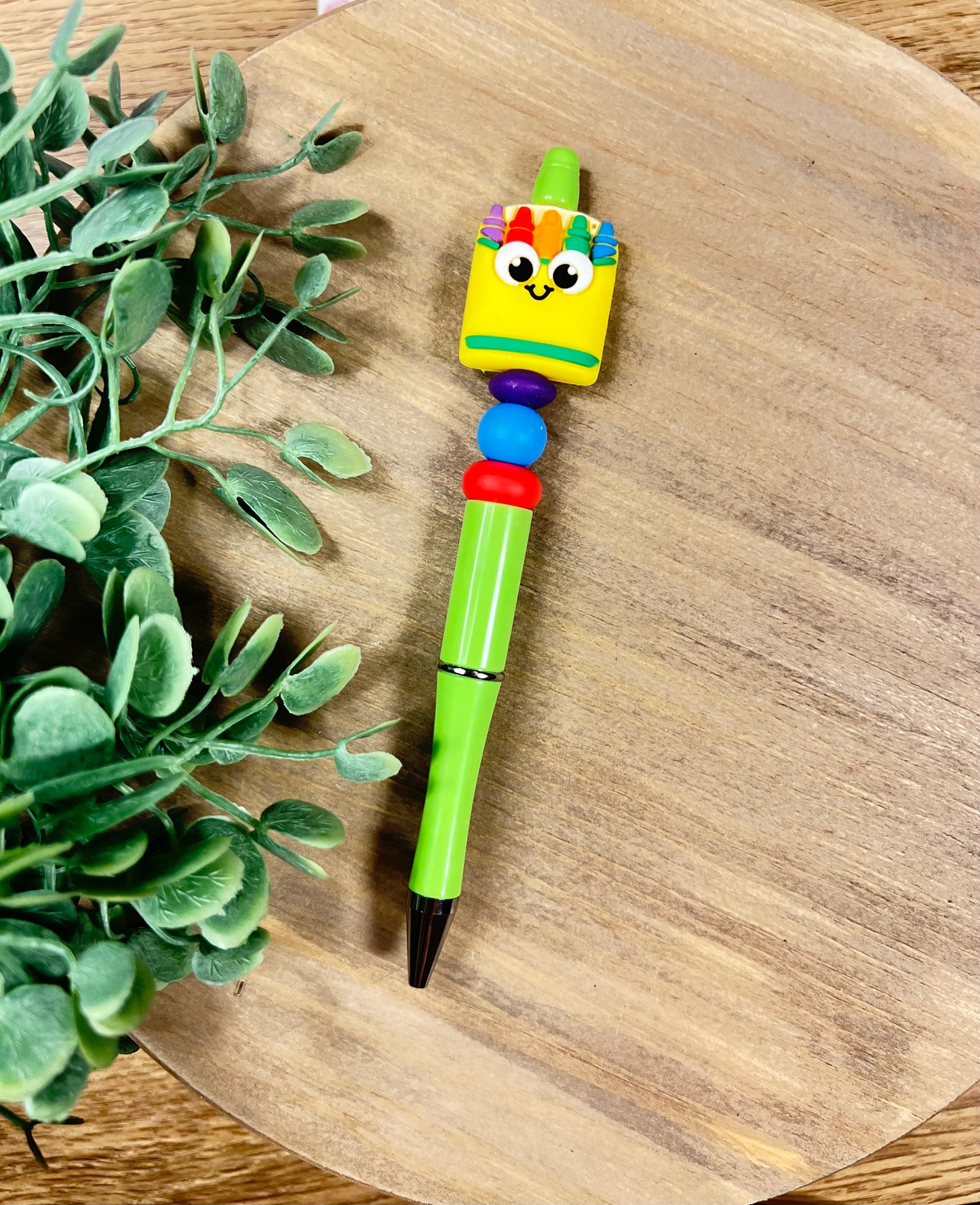 Beaded Refillable Pen
