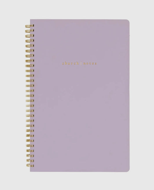 Church Notes Co. Church Notes Bible Reference Notebook- Lilac