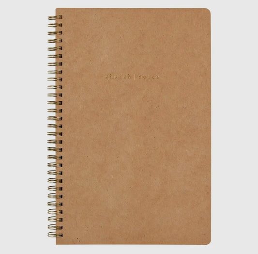 Church Notes Co. Bible Study Notebook - Tan