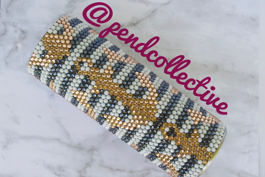 Anchor Rhinestone 20oz Tumbler