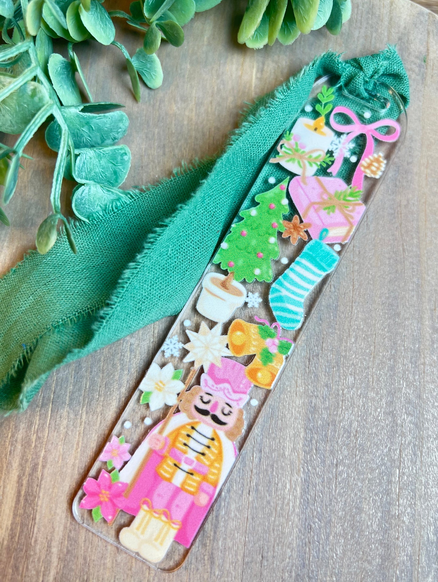 Pink Nutcracker Bookmark