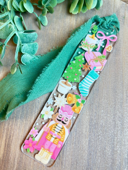 Pink Nutcracker Bookmark