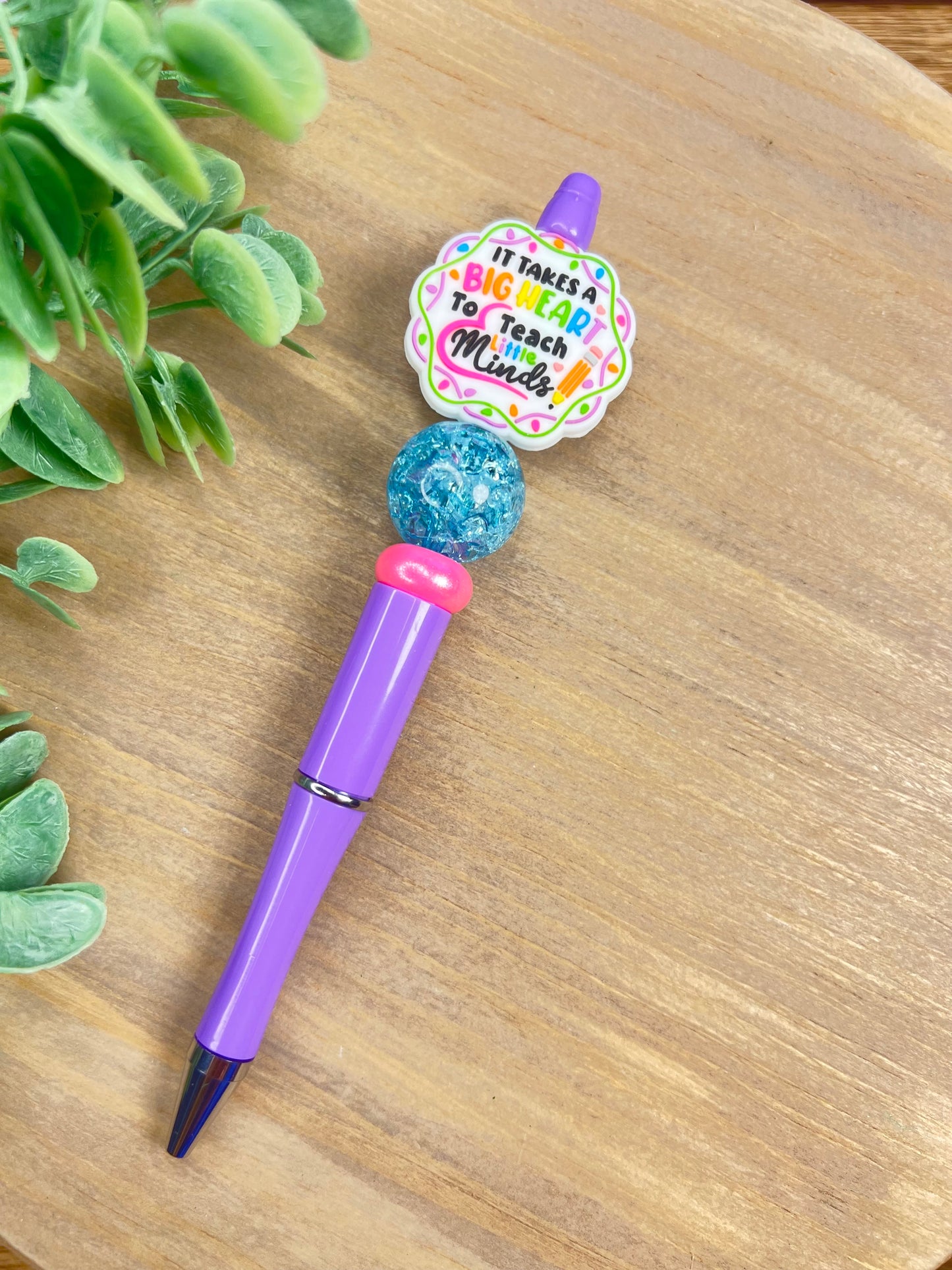 Beaded Refillable Pen