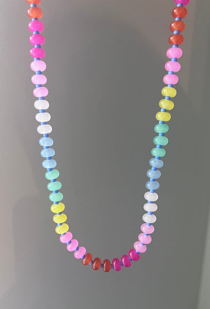 Pastel Rainbow Necklace