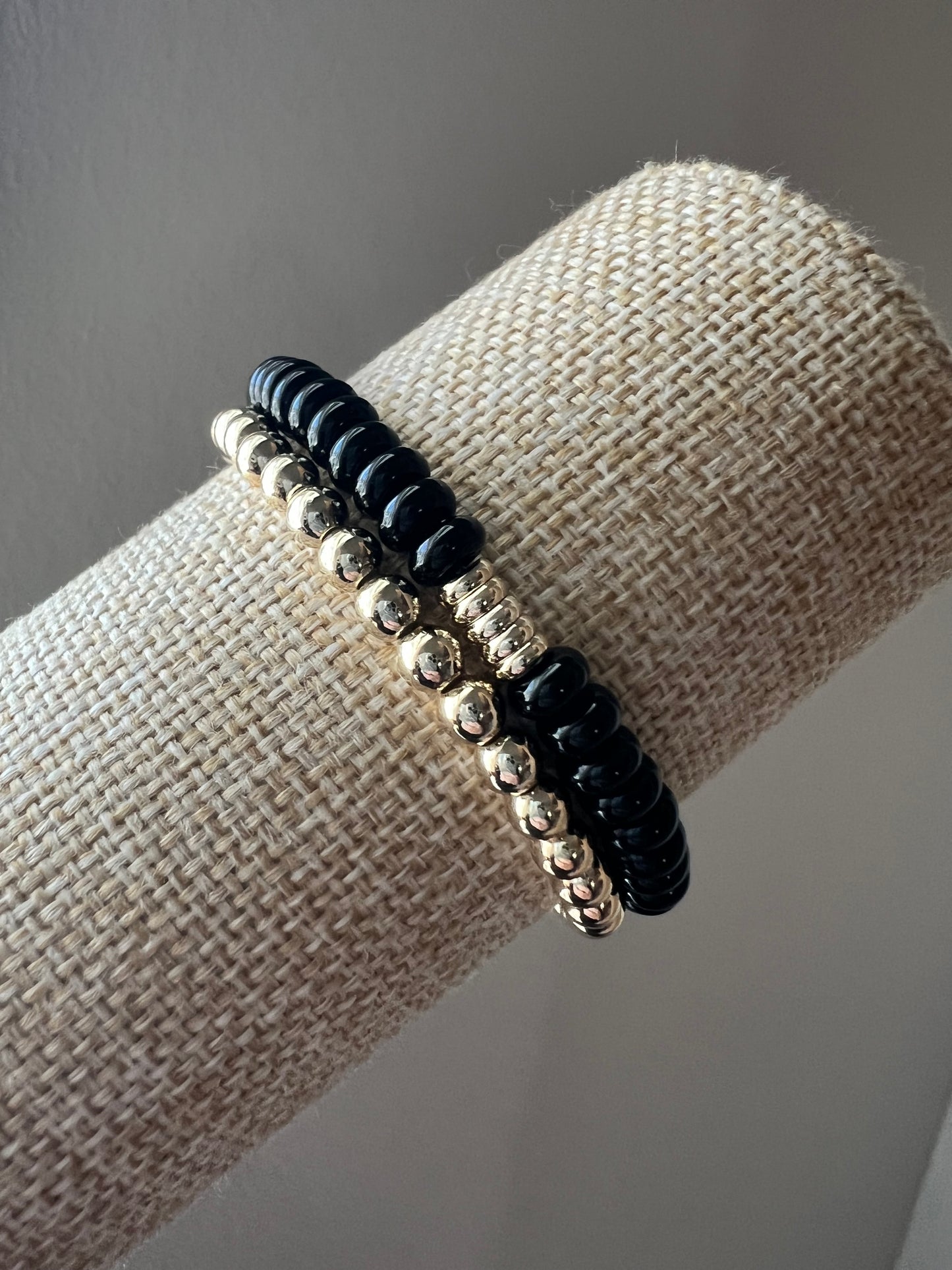 Black + Gold Stack