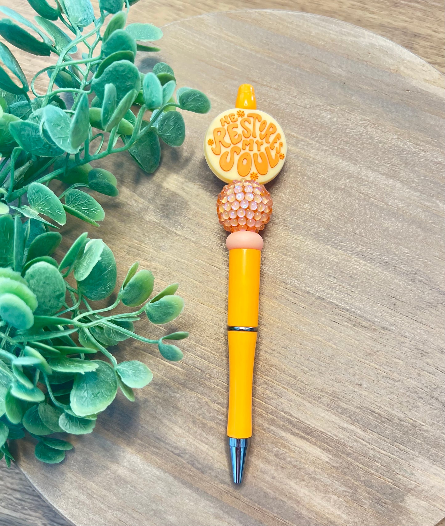 Beaded Refillable Pen