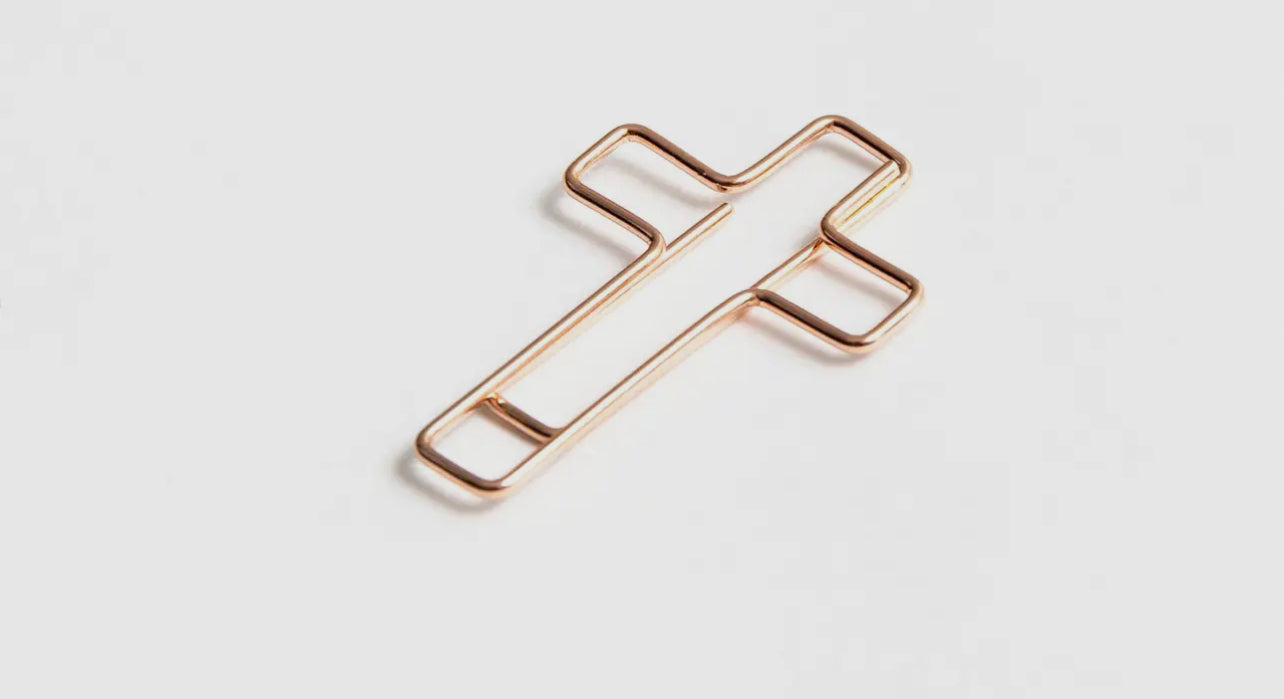Church Notes Co. Cross Paperclips