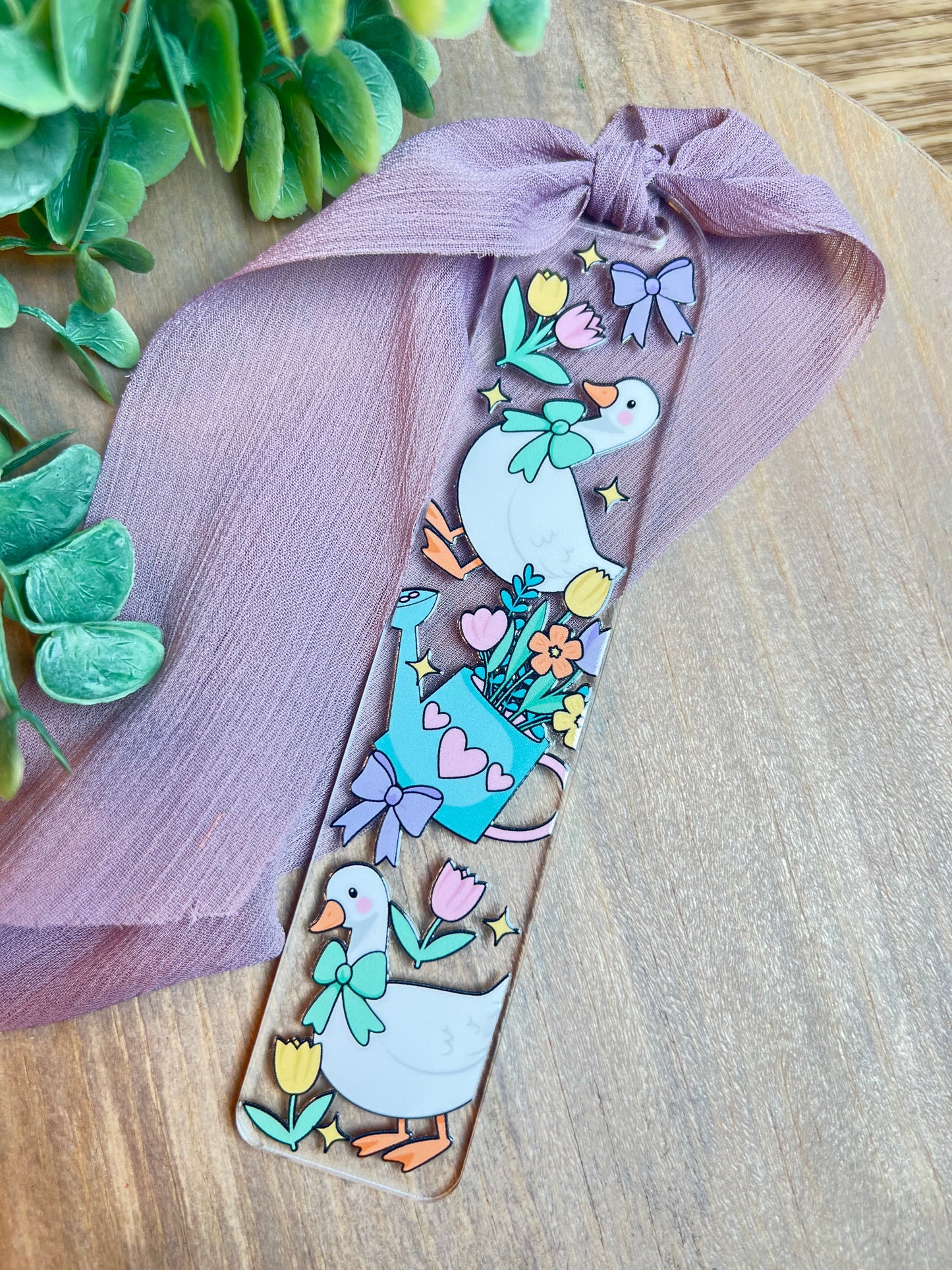 Garden Ducks Bookmark