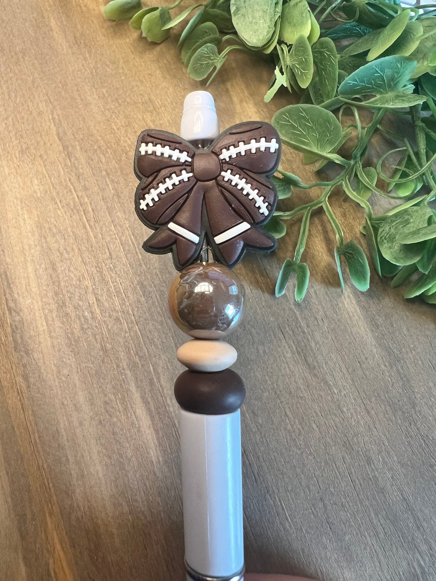 Football Bow | Refillable Pen