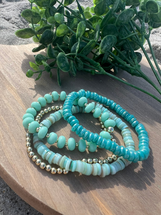 High Tide Teal Stack