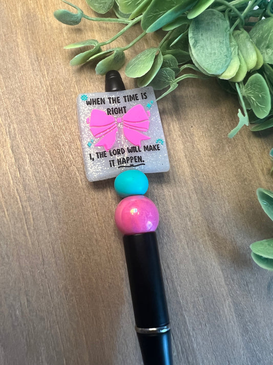 When the Time is Right | Refillable Pen