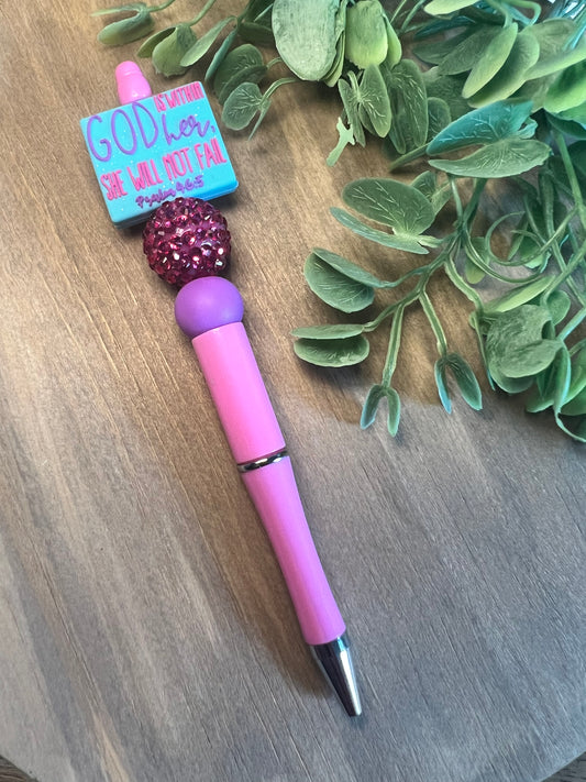 She Will Not Fail | Refillable Pen