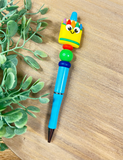 Beaded Refillable Pen