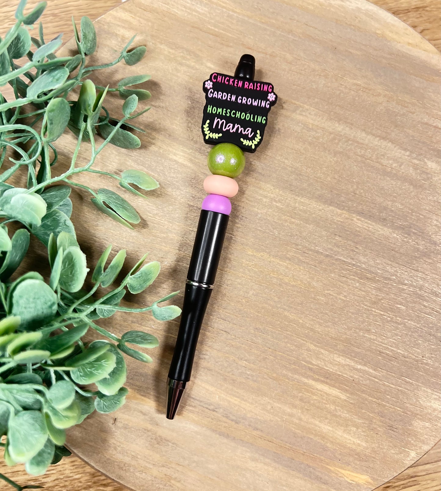 Beaded Refillable Pen