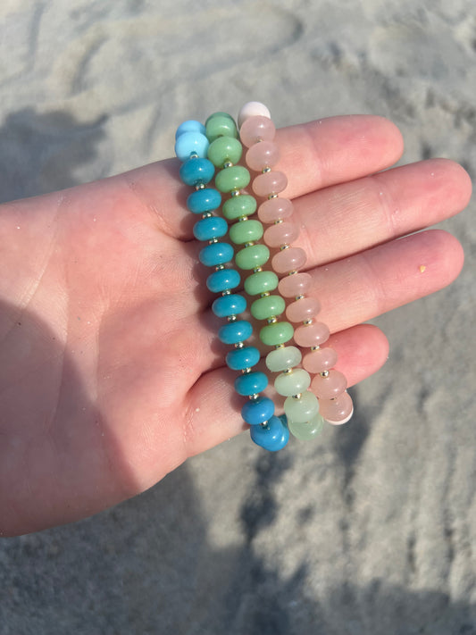 Ombre Glass Bracelet
