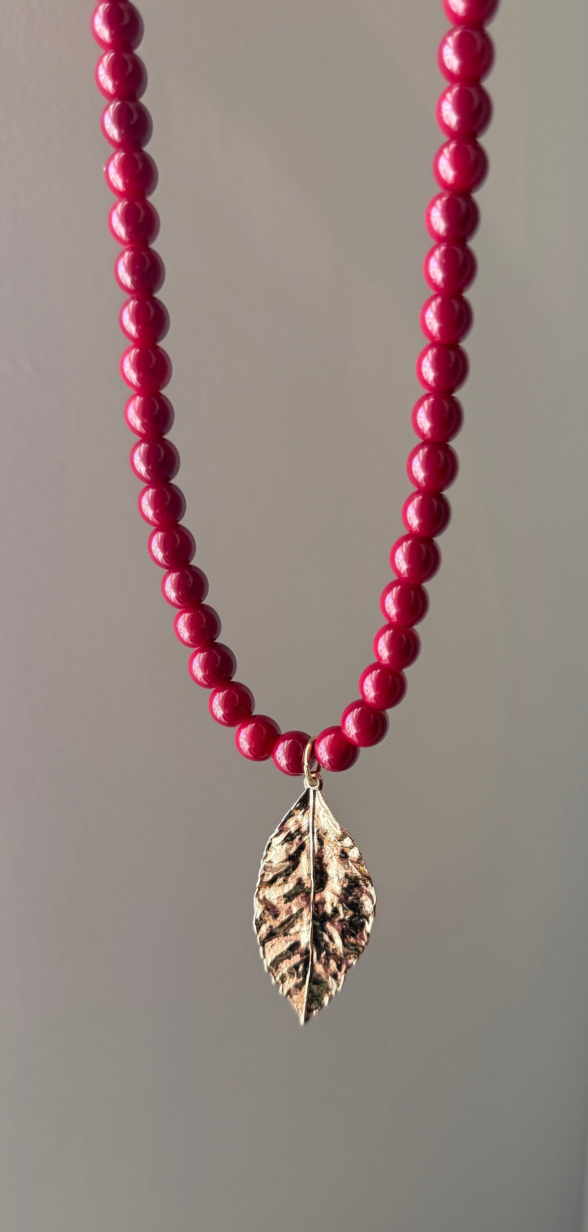 Autumn Leaf Necklace
