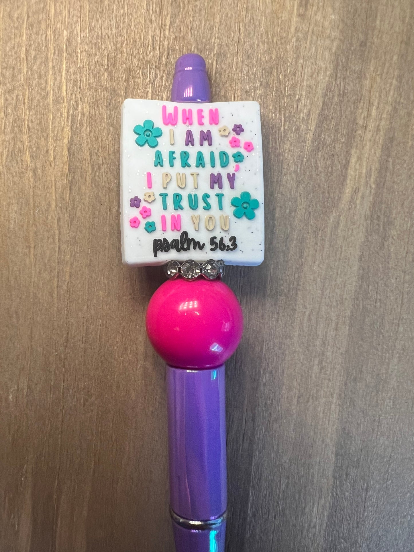When I am Afraid | Refillable Pen