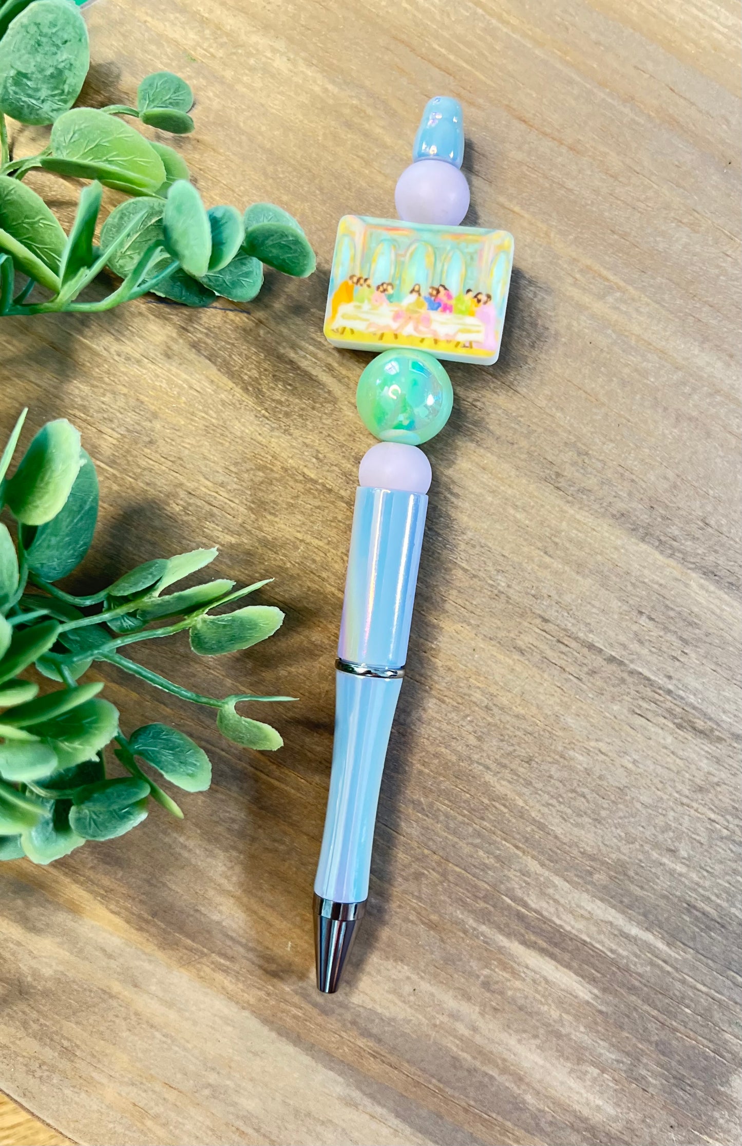 Beaded Refillable Pen