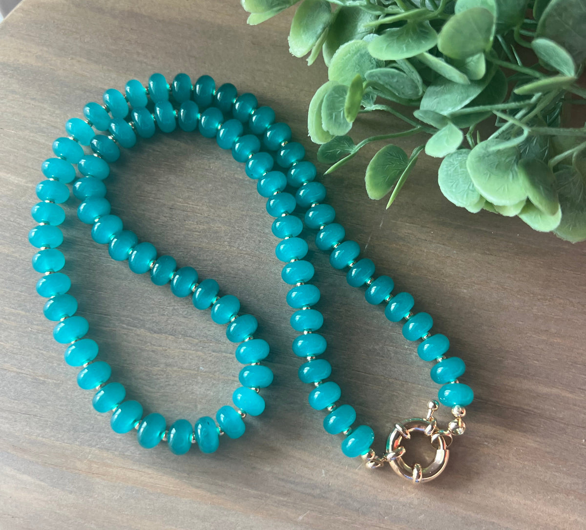 Teal Up Necklace