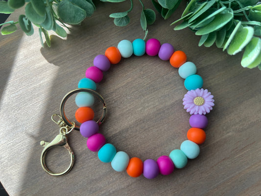 Flower Pop Wristlet