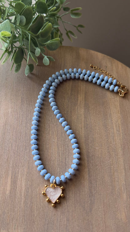 Sweetheart Blue Child’s Necklace