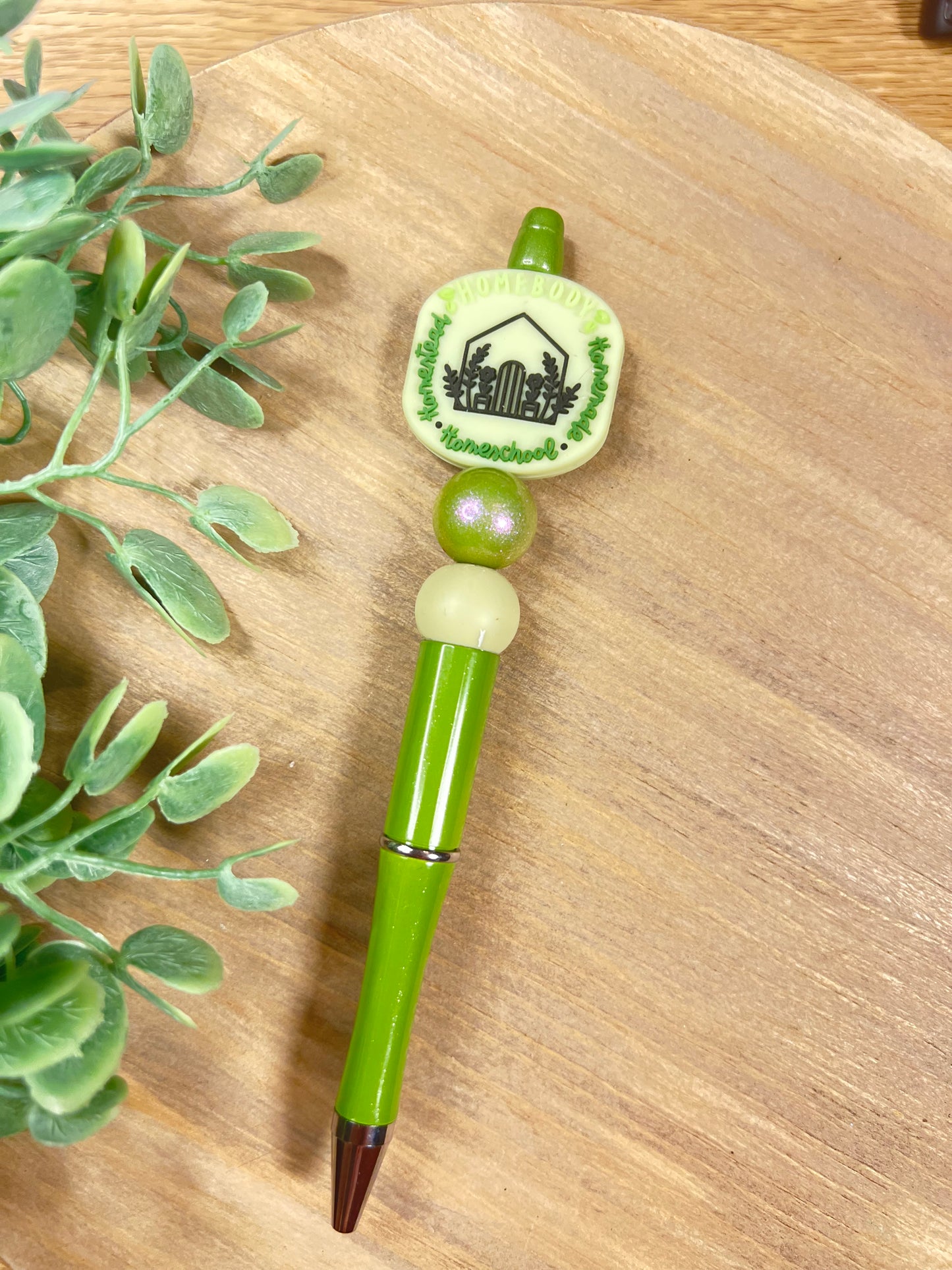 Beaded Refillable Pen