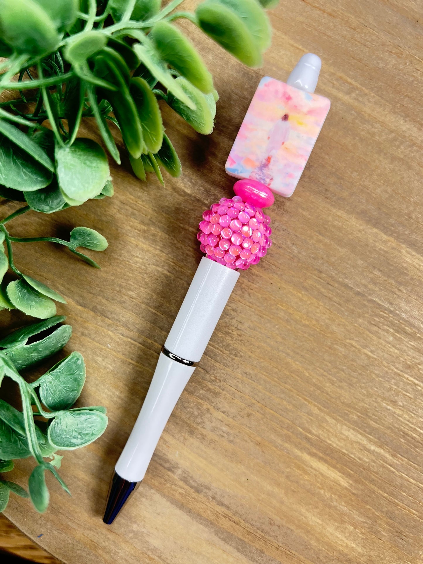 Beaded Refillable Pen