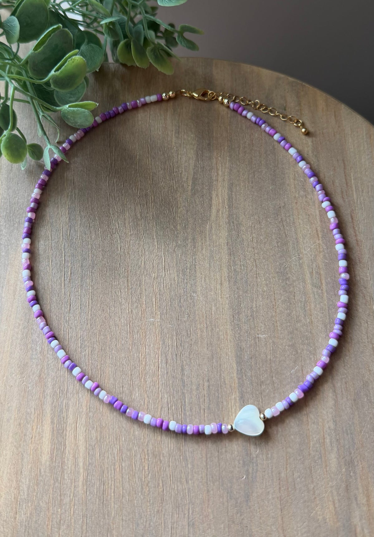 Purple Heart Child’s Necklace