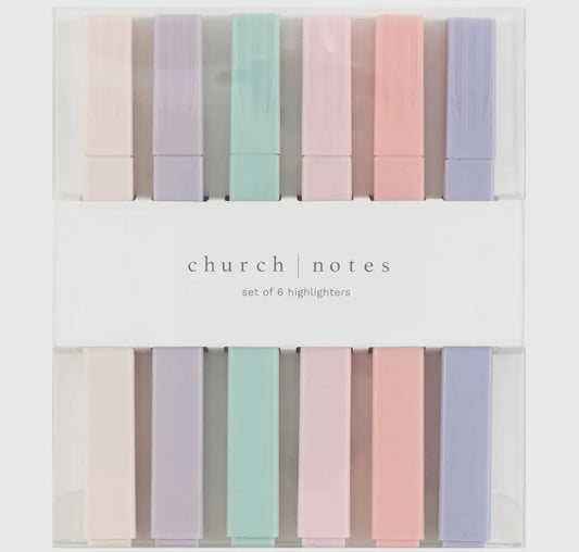 Church Notes Co. Pastel Highlighter Set