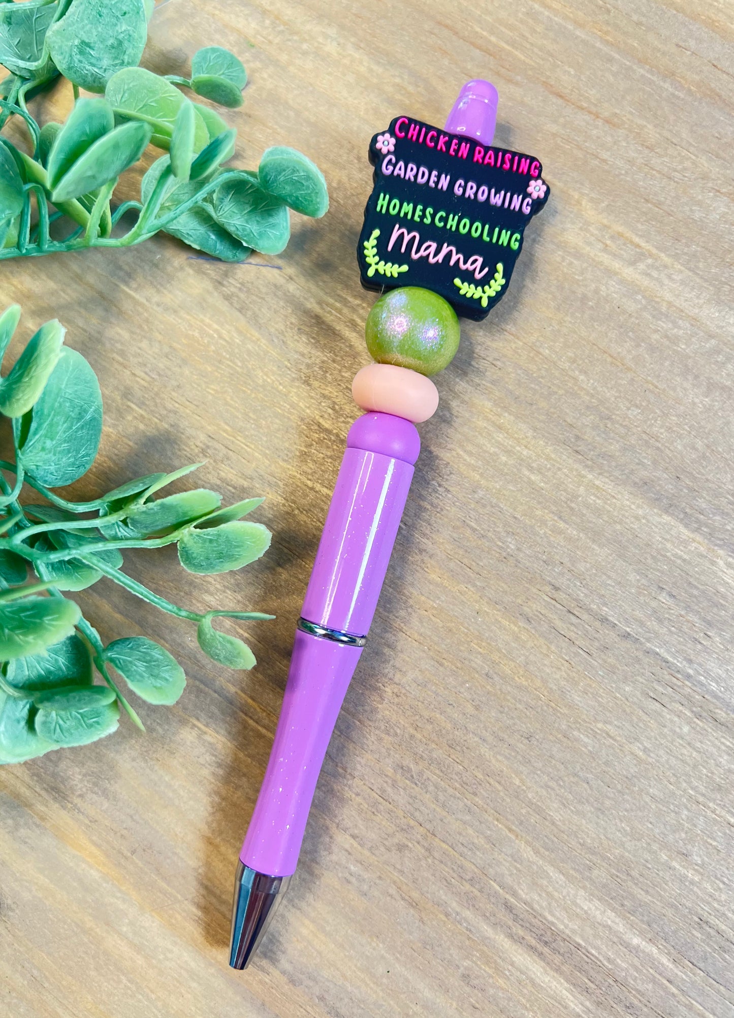 Beaded Refillable Pen
